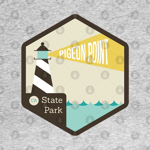 Pigeon Point State Badge by CloudWalkerDesigns